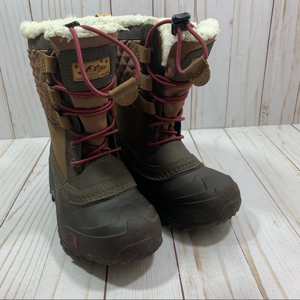 The North Face Girls Brown Winter Snow Boots